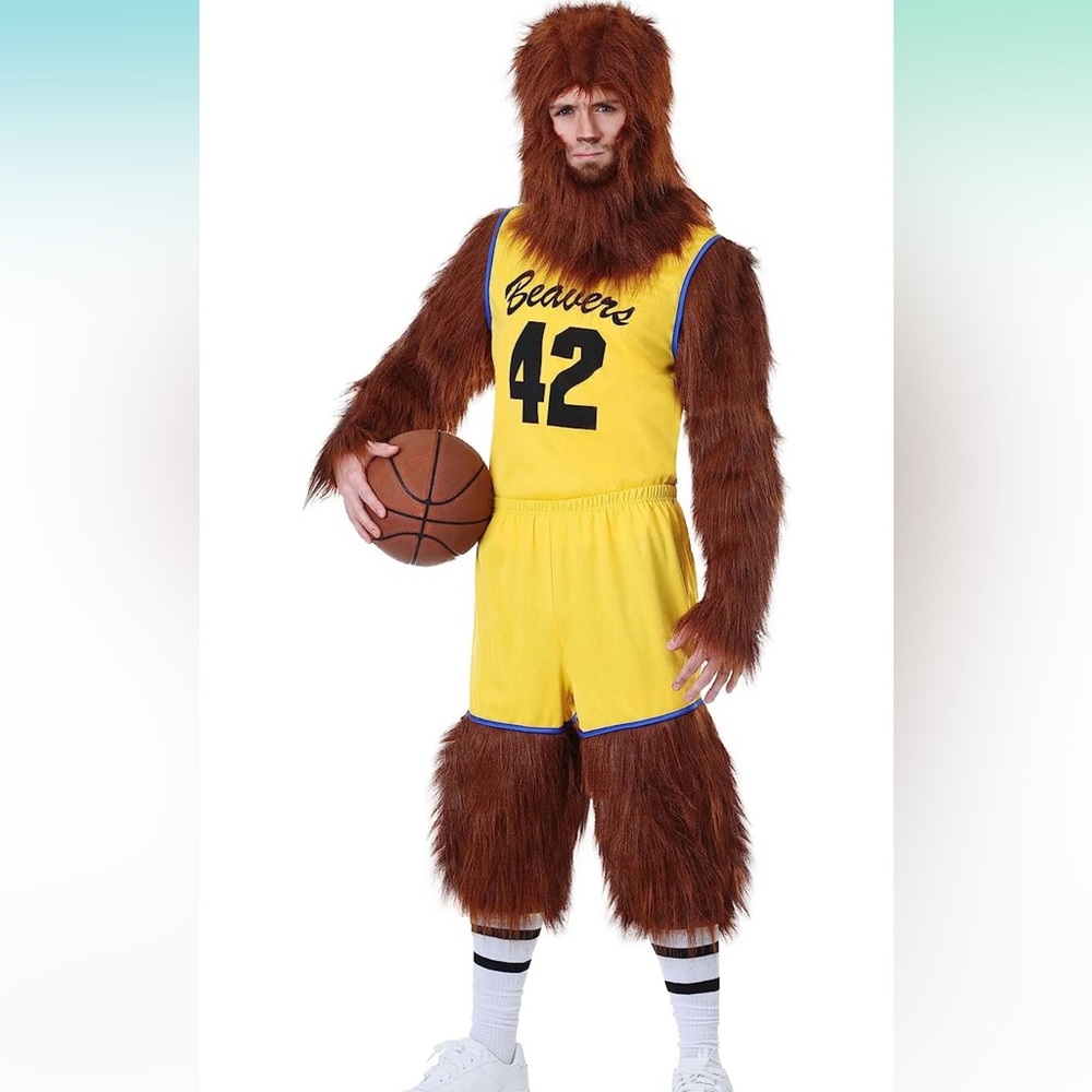 Fun Werewolf Costume Large w teeth NWT